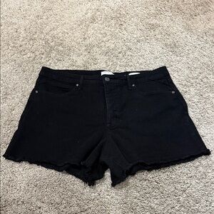 Sofia Vergara Black Denim shorts sz14